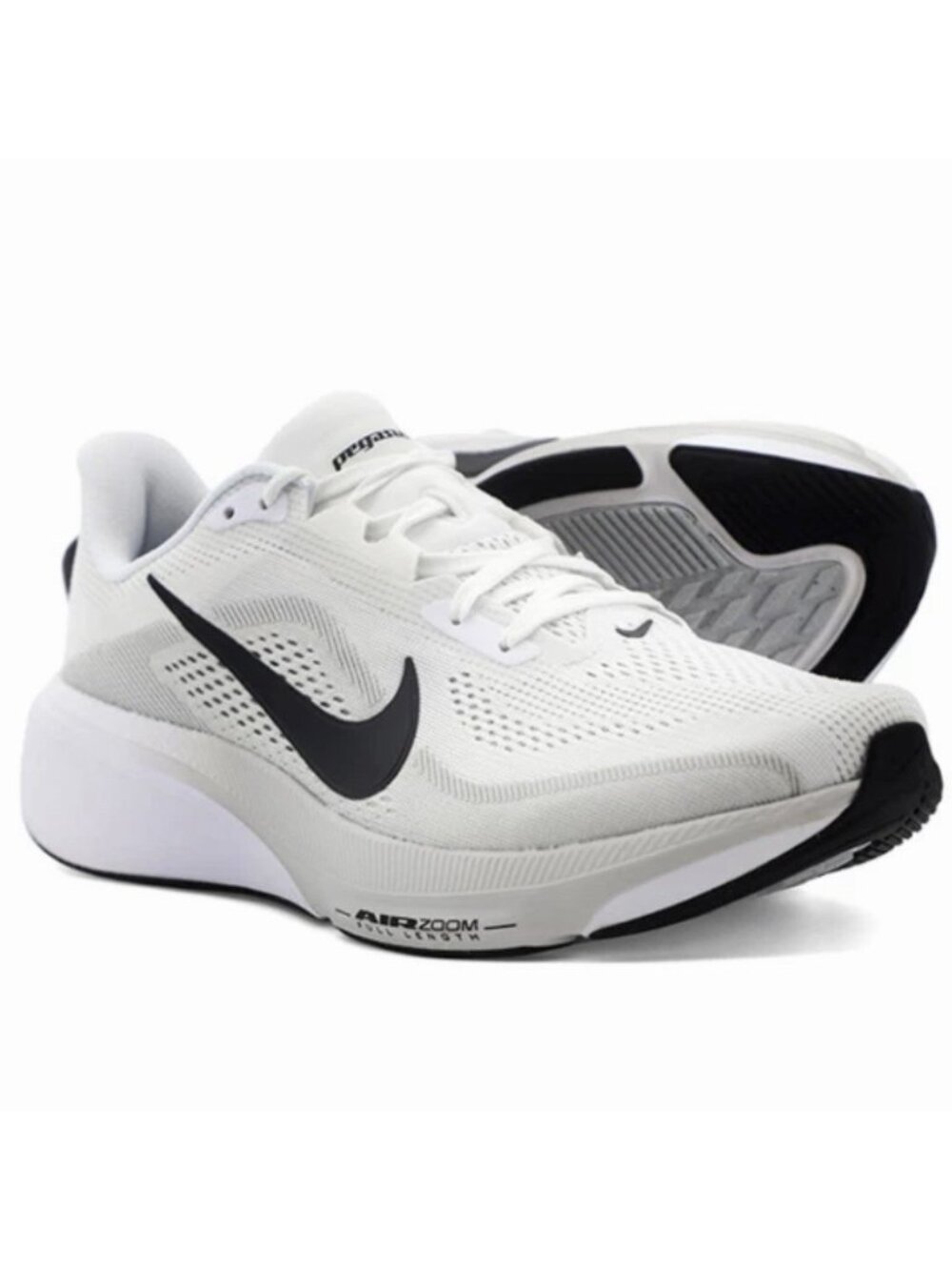 Nike Air Zoom Pegasus 42 Running White Black Photon Dust IB1873-101 Men's Sizes